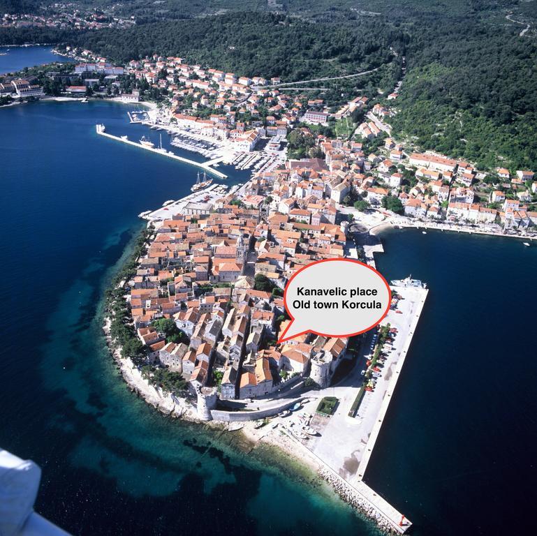 Апартаменти Kanavelic Place - Old Town Korcula Екстер'єр фото